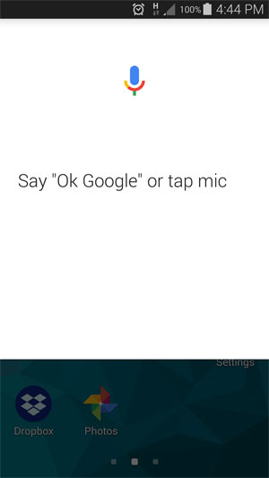 image for google voice search on mobile front end